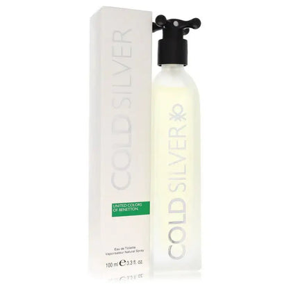 Cold Silver By Benetton Cologne for Men