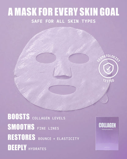 Daily Collagen Firming Facial Skin Mask  DestGlow