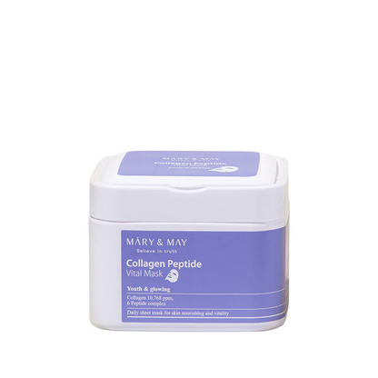 MARY &amp; MAY - Collagen Peptide Vital Mask 30pcs