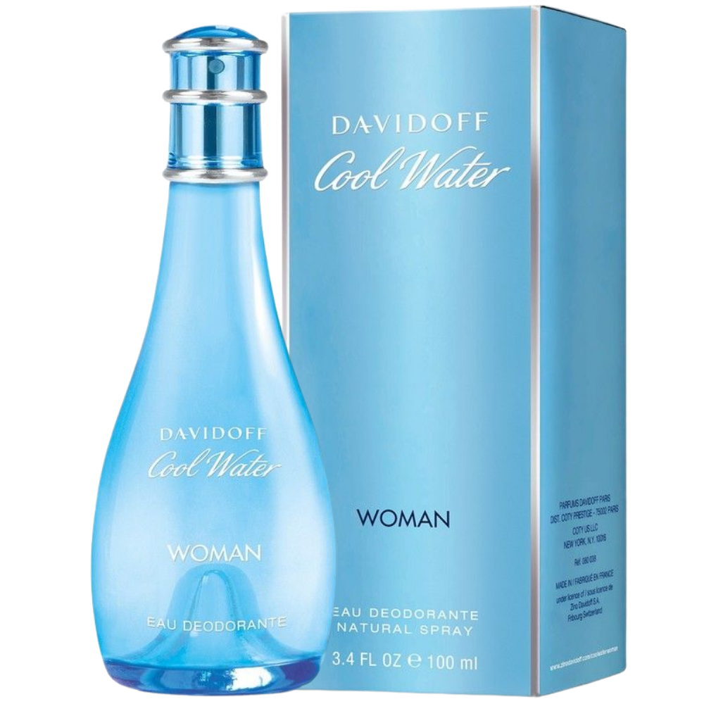 Cool Water Eau de Toilette Women (3.4 oz) by Farmacias Savia