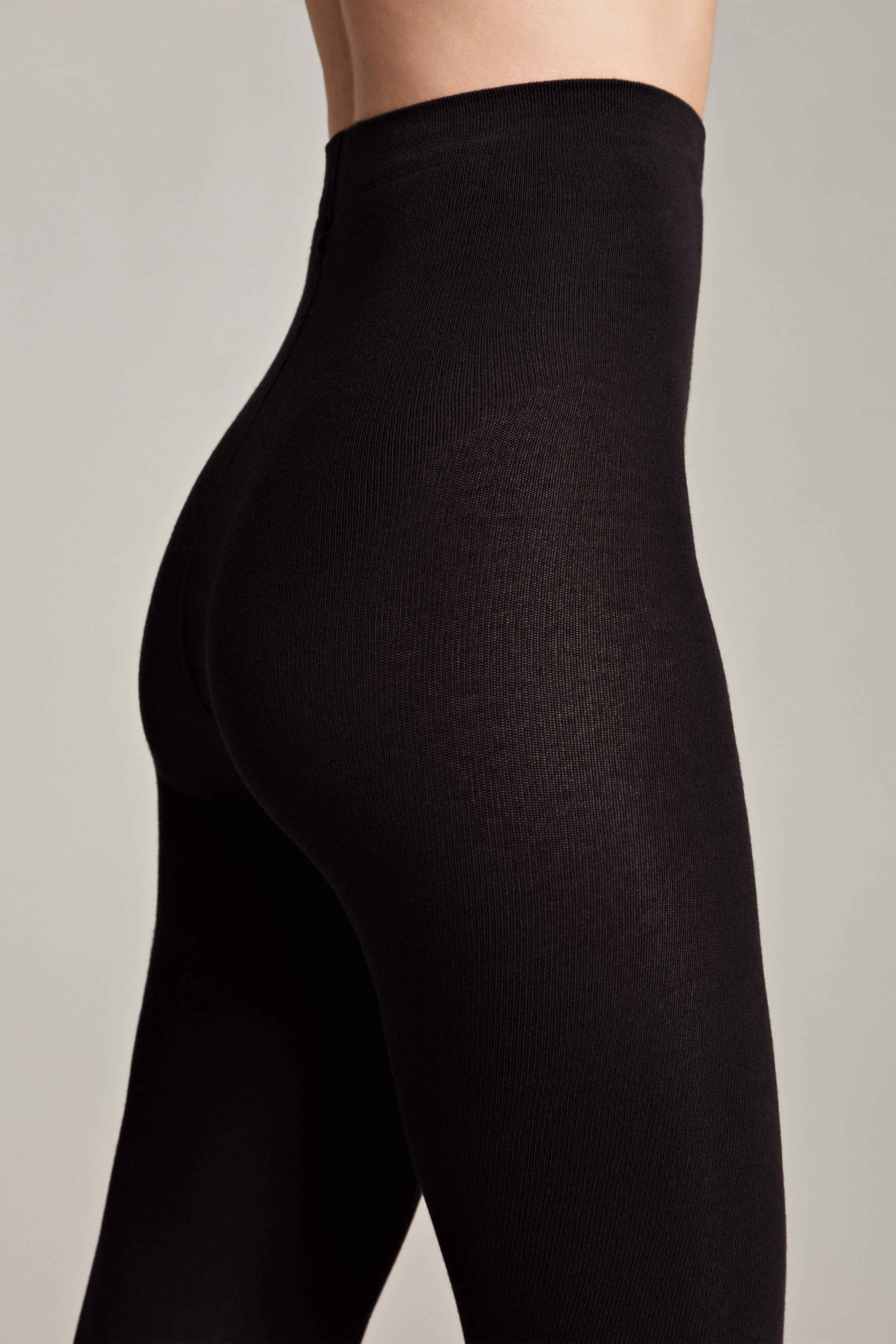 Tights Conte Cotton 250 Den - Warm Opaque