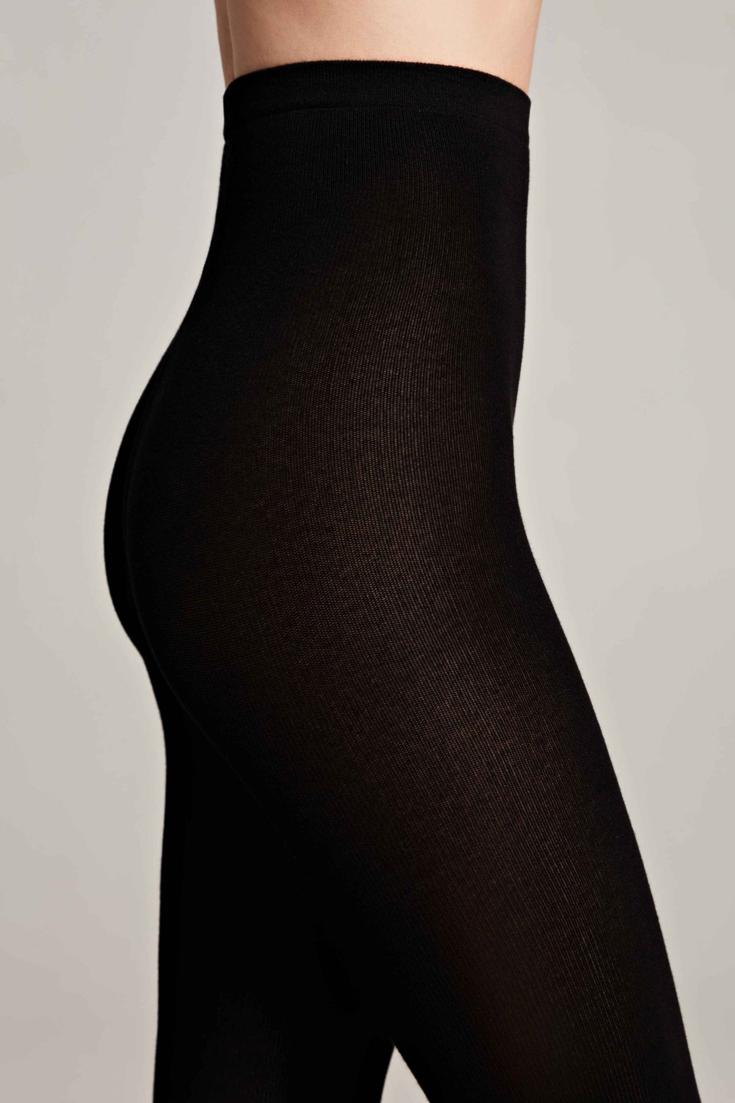 Tights Conte Cotton 400 Den - Warm Opaque