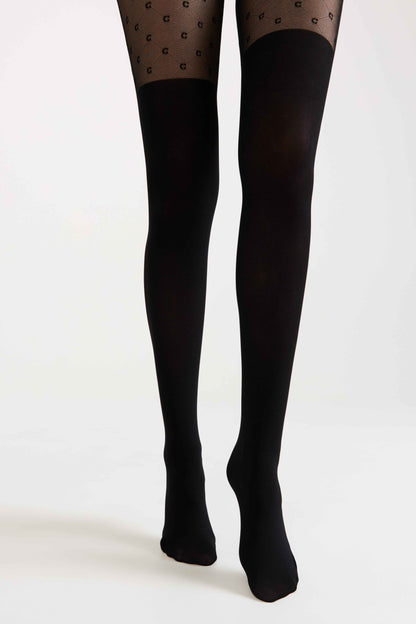 Fantasy Tights Conte Couture - Imitation Overknees