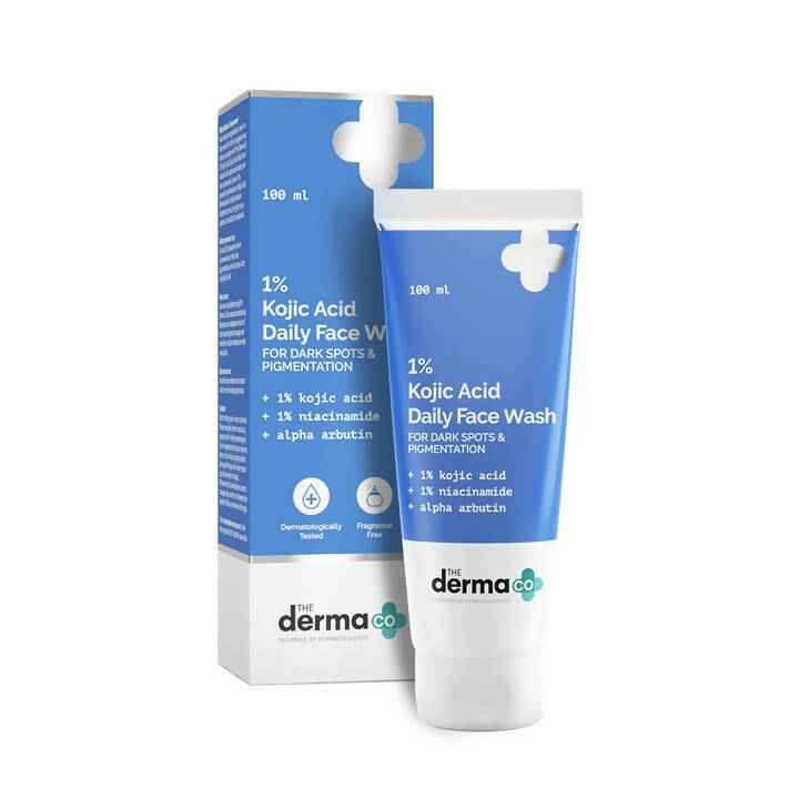 The Derma Co 1% Kojic Acid Face Wash For Dark Spots &amp; Pigmentation