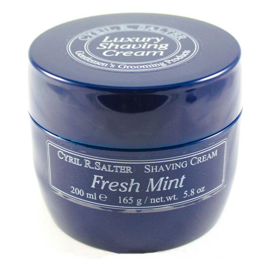 Cyril R. Salter Fresh Mint Luxury Shaving Cream 5.8 Oz by Pasteur Pharmacy