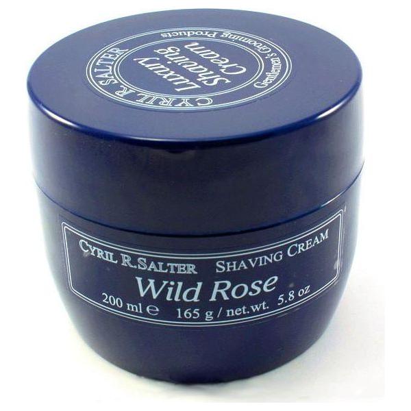 Cyril R. Salter Wild Rose Luxury Shaving Cream 5.8 Oz by Pasteur Pharmacy