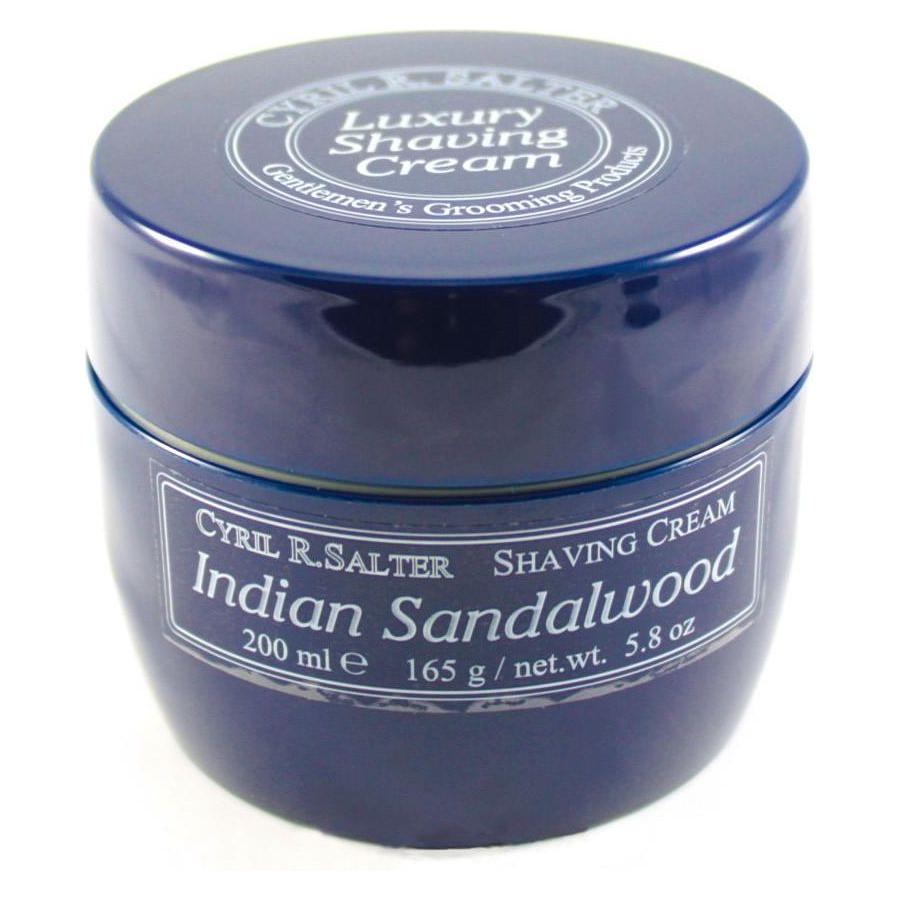 Cyril R. Salter Indian Sandalwood Luxury Shaving Cream 5.8 Oz by Pasteur Pharmacy