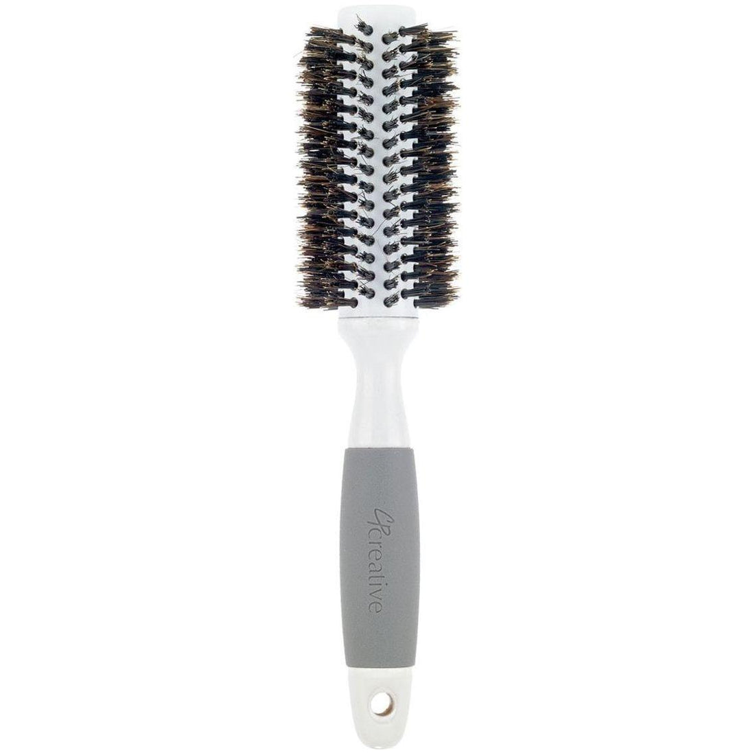 Ceramic Barrel Round Boar Bristle Hair Brush for Thick Hair by Pasteur Pharmacy