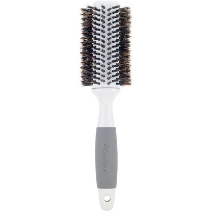 Ceramic Barrel Round Boar Bristle Hair Brush for Thick Hair by Pasteur Pharmacy
