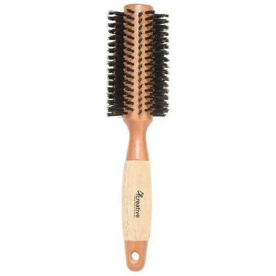 Eco-Friendly Boar Bristle Round Hair Brush by Pasteur Pharmacy