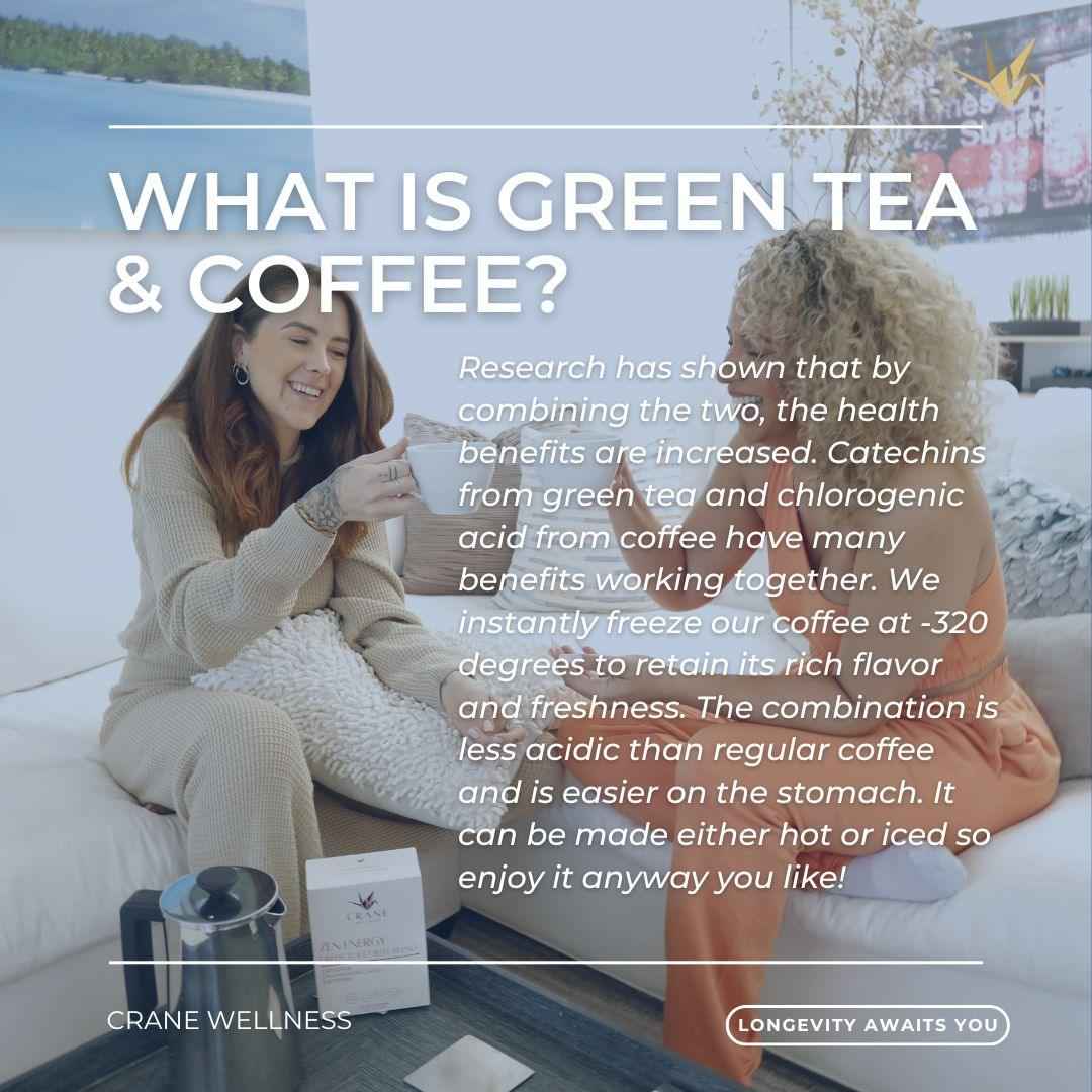 Zen Energy Green Tea &amp; Coffee