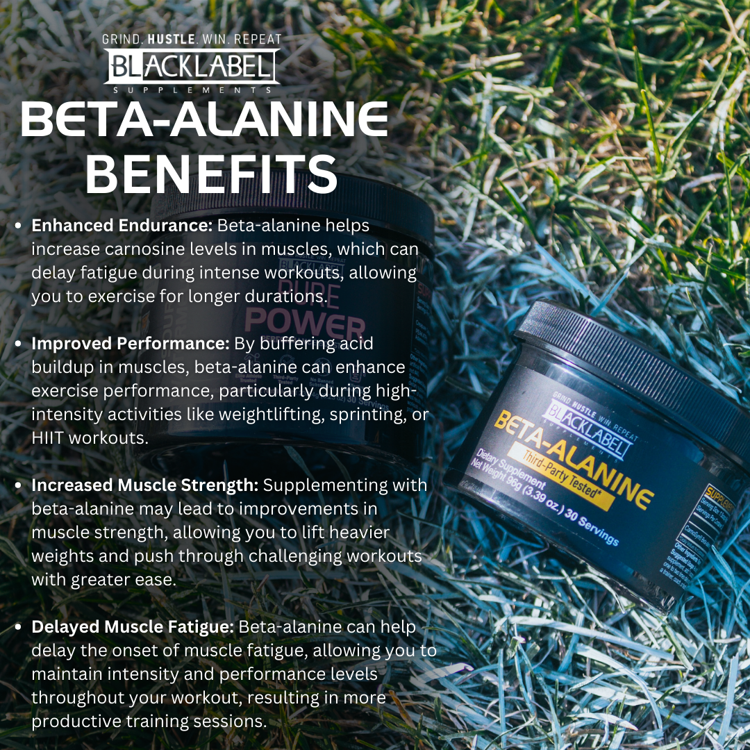 BETA-ALANINE by BLACKLABEL Supplements