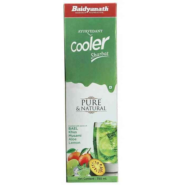 Baidyanath Jhansi Ayurvedant Pure &amp; Natural Cooler Sharbat