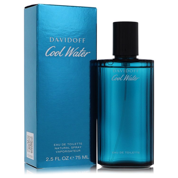 Cool Water by Davidoff Eau De Toilette Spray 2.5 oz for Men 