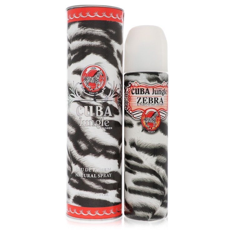 Cuba Jungle Zebra by Fragluxe Eau De Parfum Spray 3.4 oz for Women 