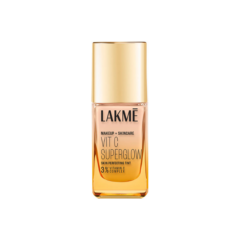Lakme Vitamin C Superglow Skin Perfecting Tint with 3% Vit C - Cool Ivory