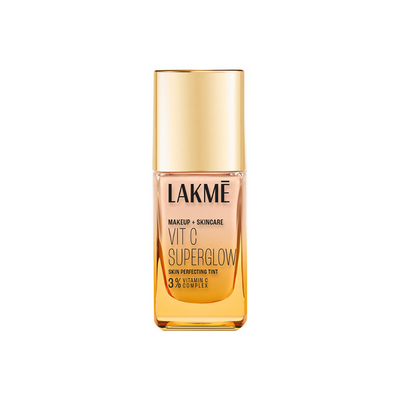 Lakme Vitamin C Superglow Skin Perfecting Tint with 3% Vit C - Cool Ivory