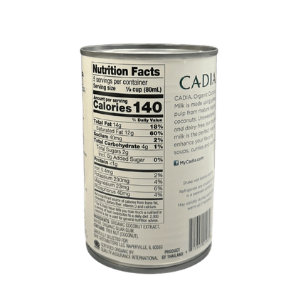 Coconut Milk, Organic, Unsweetened by Country Life Natural Foods