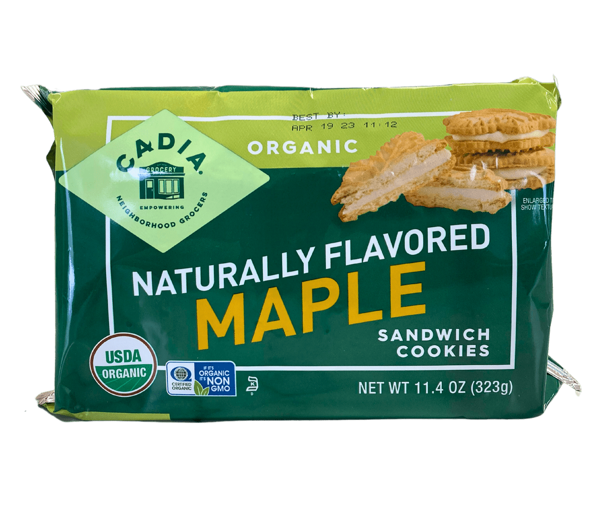 Sandwich Cookies, Organic, Cadia - DestGlow