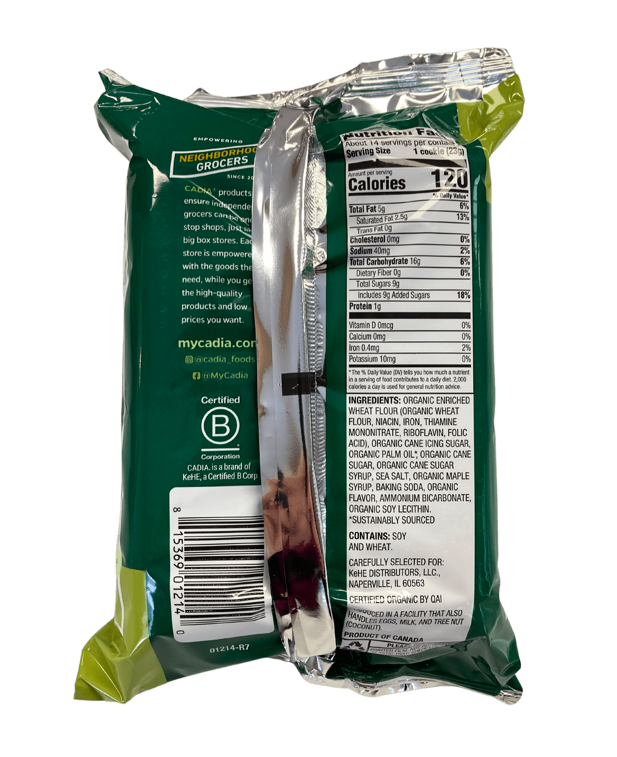Sandwich Cookies, Organic, Cadia by Country Life Natural Foods