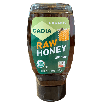 Honey, Raw, Organic, Cadia by Country Life Natural Foods