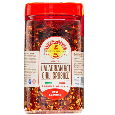 TuttoCalabria Dried Calabrian Chili Flakes – 8.81 oz (250g)