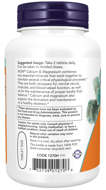 Calcium &amp; Magnesium by Country Life Natural Foods