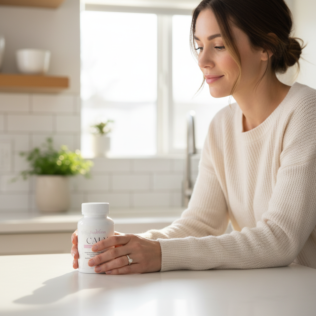 Calm Daily Stress Support Supplement by ForWomn | Women&