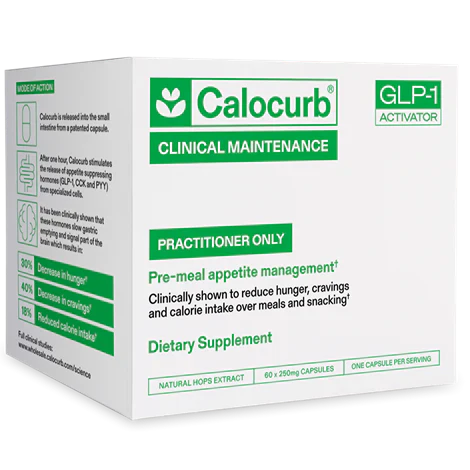 Calocurb Clinical Maintenance GLP-1 Activator (60 x 250mg Capsules) by Pasteur Pharmacy