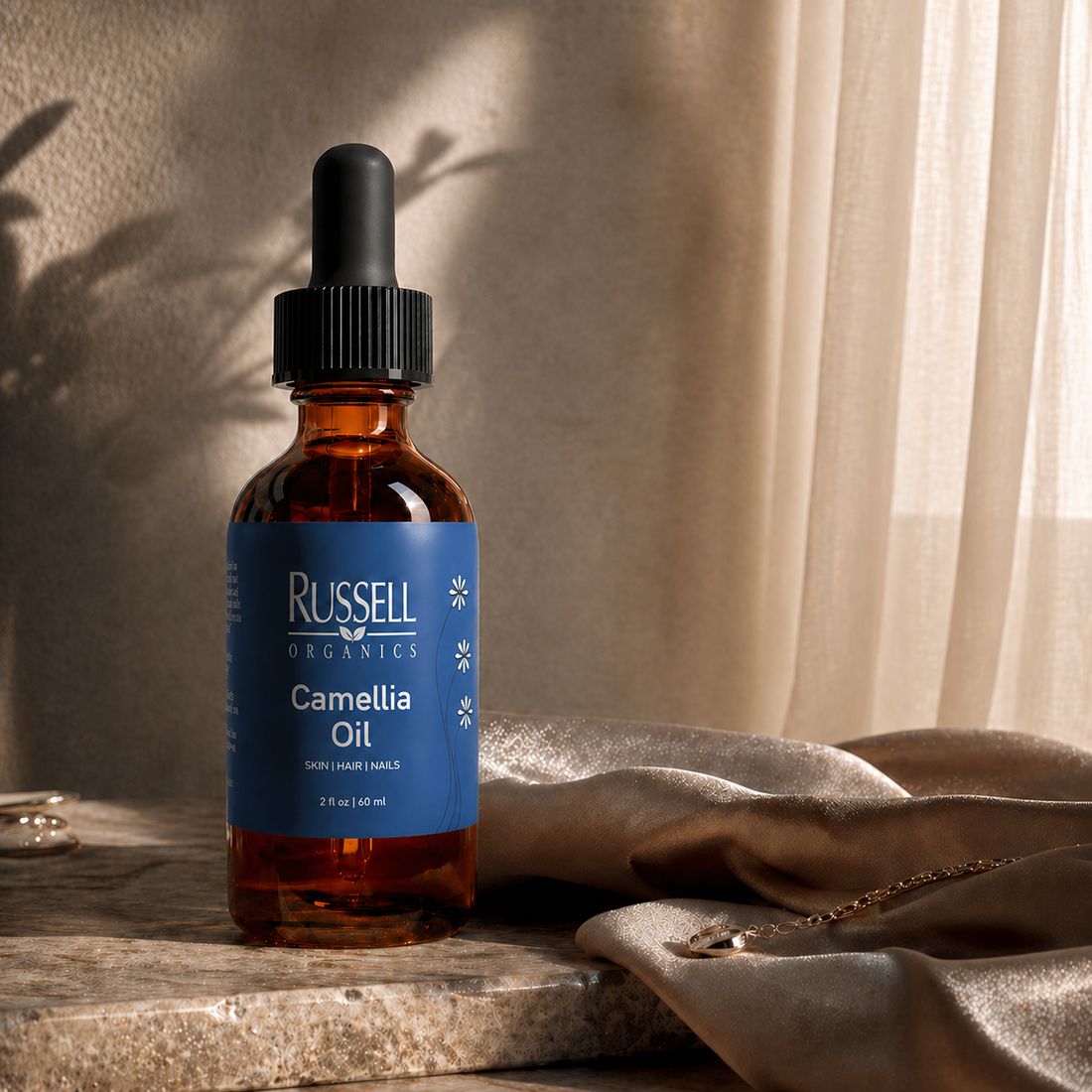 Organic Camellia Oil by Russell Organics