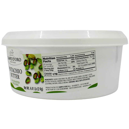 Campo D’Oro, Pistachio Butter Cream, 4.4 lb