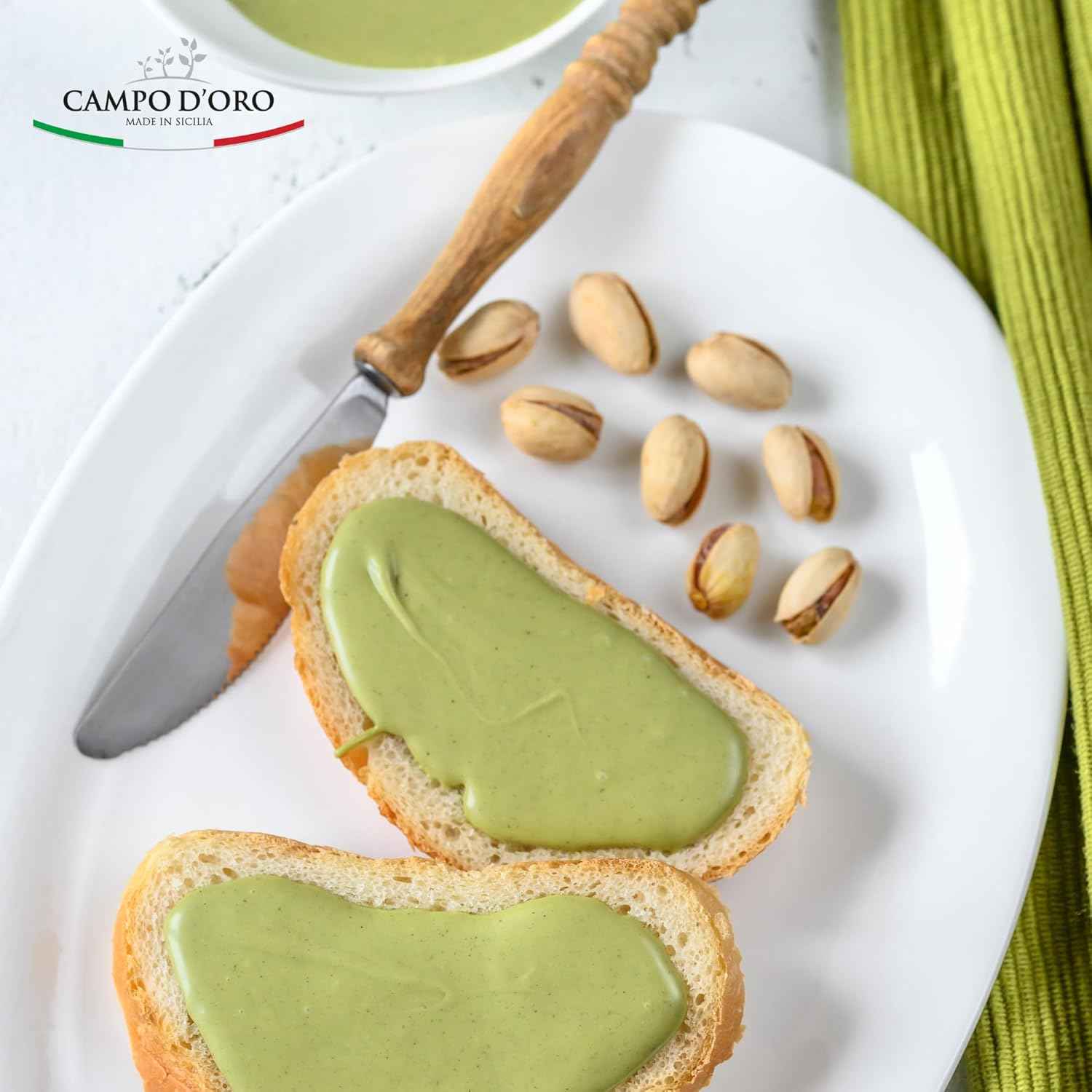 Campo D’Oro, Pistachio Butter Cream, 4.4 lb