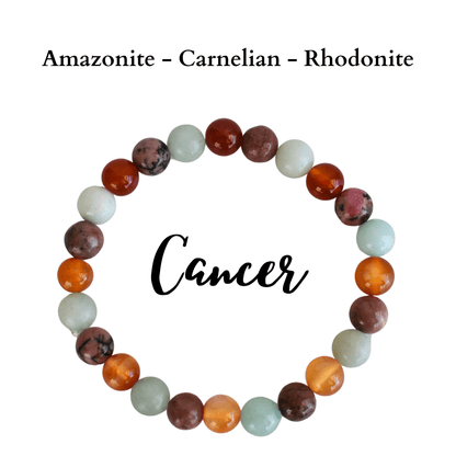 Cancer Zodiac Crystal Bracelet, Cancer Gifts  DestGlow