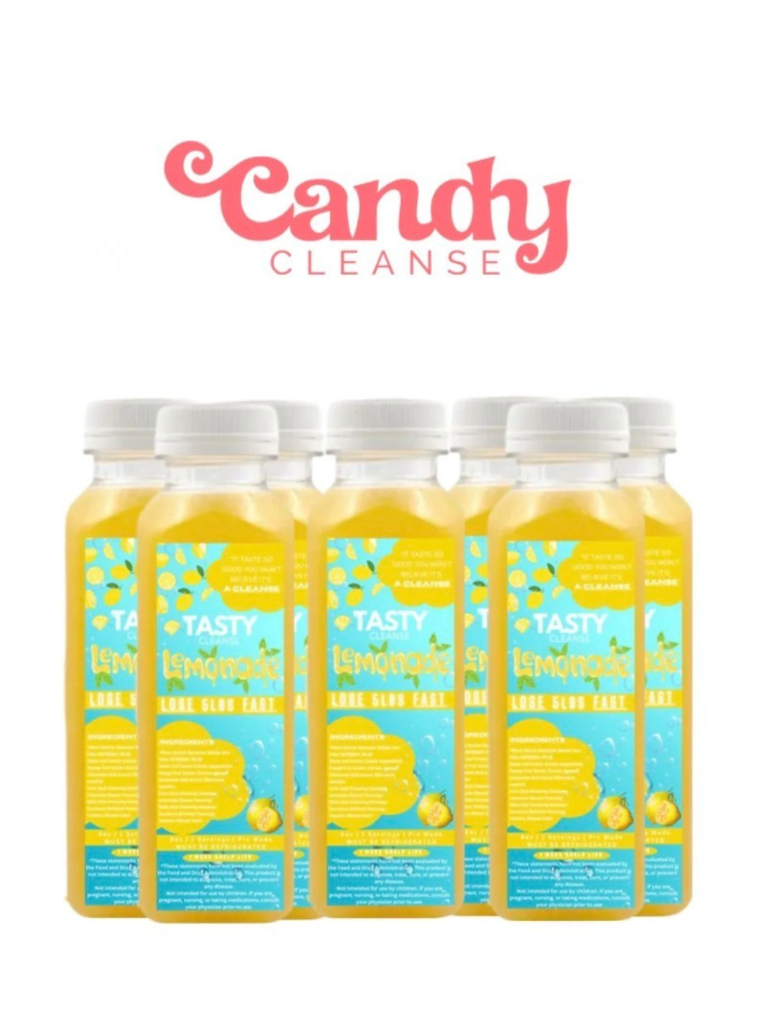 Candy Cleanse Lemonade – 14 Day Detox Slimming Tea | Refreshing Weight Loss Drink by Seamoss depot