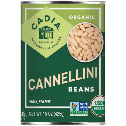 Cannellini Beans, Organic, Cadia by Country Life Natural Foods