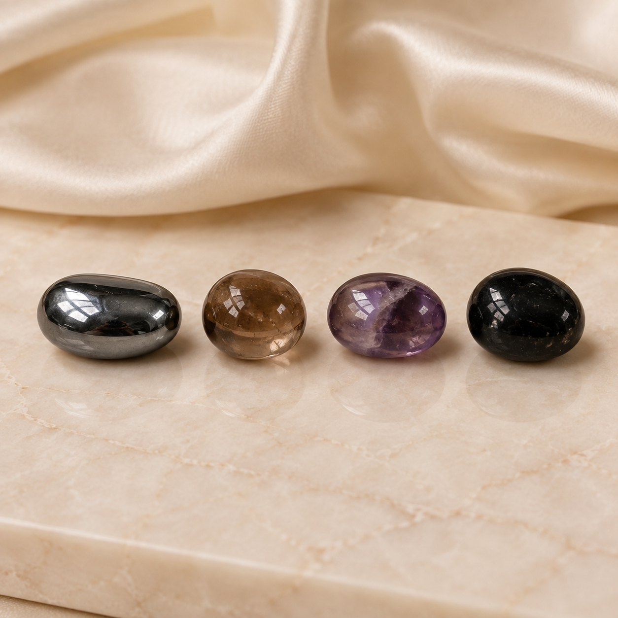 CAPRICORN Zodiac Crystal Kit, Capricorn Birthstones Tumbled Stone Set, Capricorn Gifts  DestGlow