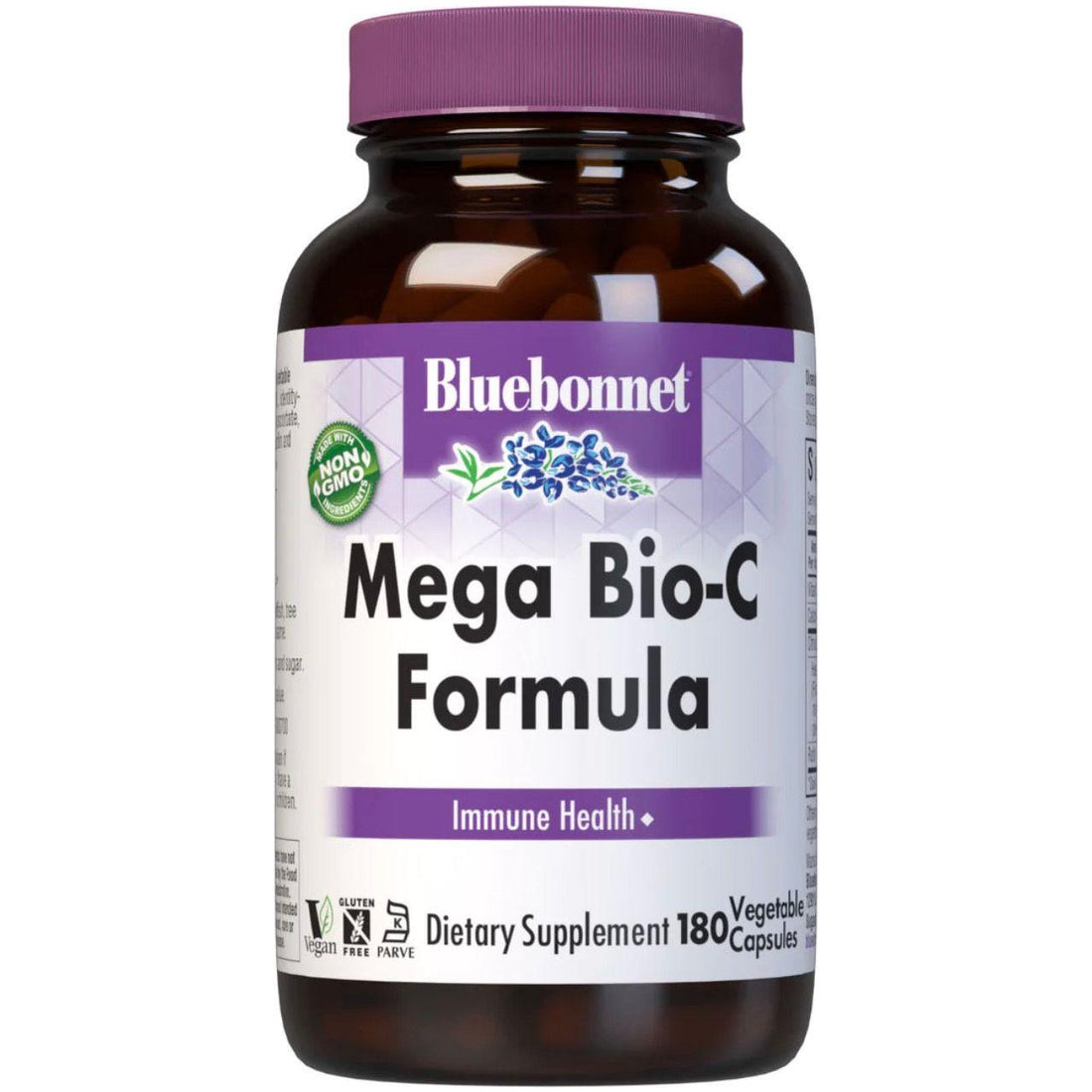 Bluebonnets Mega Bio-C Formula, 180 Vegetable Capsules by Pasteur Pharmacy