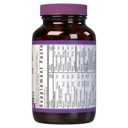 Bluebonnet Nutrition Maxi One Iron Free Formula 60 Caplets by Pasteur Pharmacy