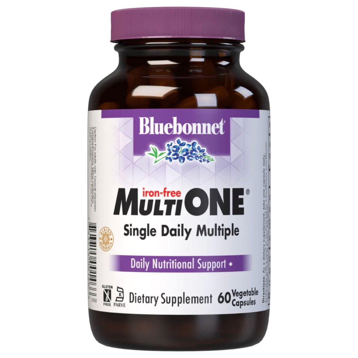 Bluebonnet Nutrition - Multi One Multivitamin &amp; Multimineral Dietary Supplement, 60 Vegetable Capsules by Pasteur Pharmacy