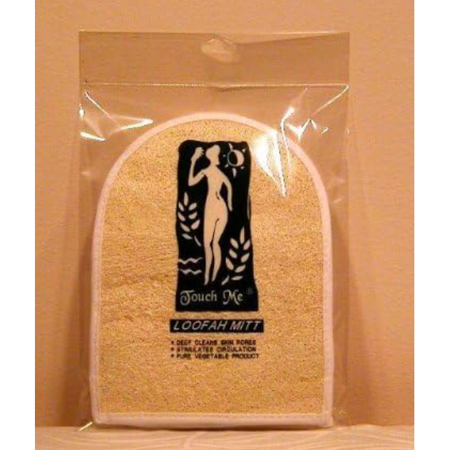Touch Me Loofah Mitt 6"x8" [242-10] by Pasteur Pharmacy