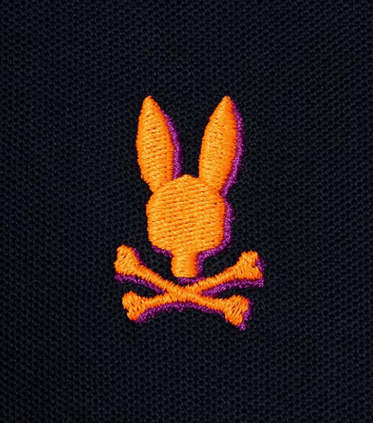 Psycho Bunny Montebello Pique Polo - Navy by Denim Exchange