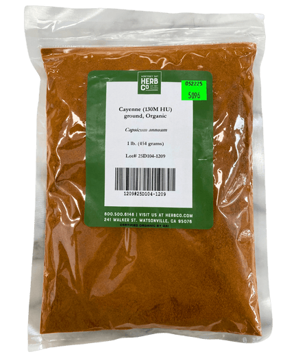 Cayenne Pepper, Ground, 130M HU, Organic by Country Life Natural Foods