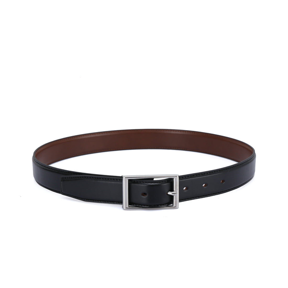 Slim Center Bar Formal Vegan Belt - Dress Belt by Doshi FCSA