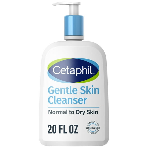 Cetaphil Gentle Skin Cleanser, Hydrating Normal to Dry Sensitive Skin - 16.0 Fl Oz by Pasteur Pharmacy