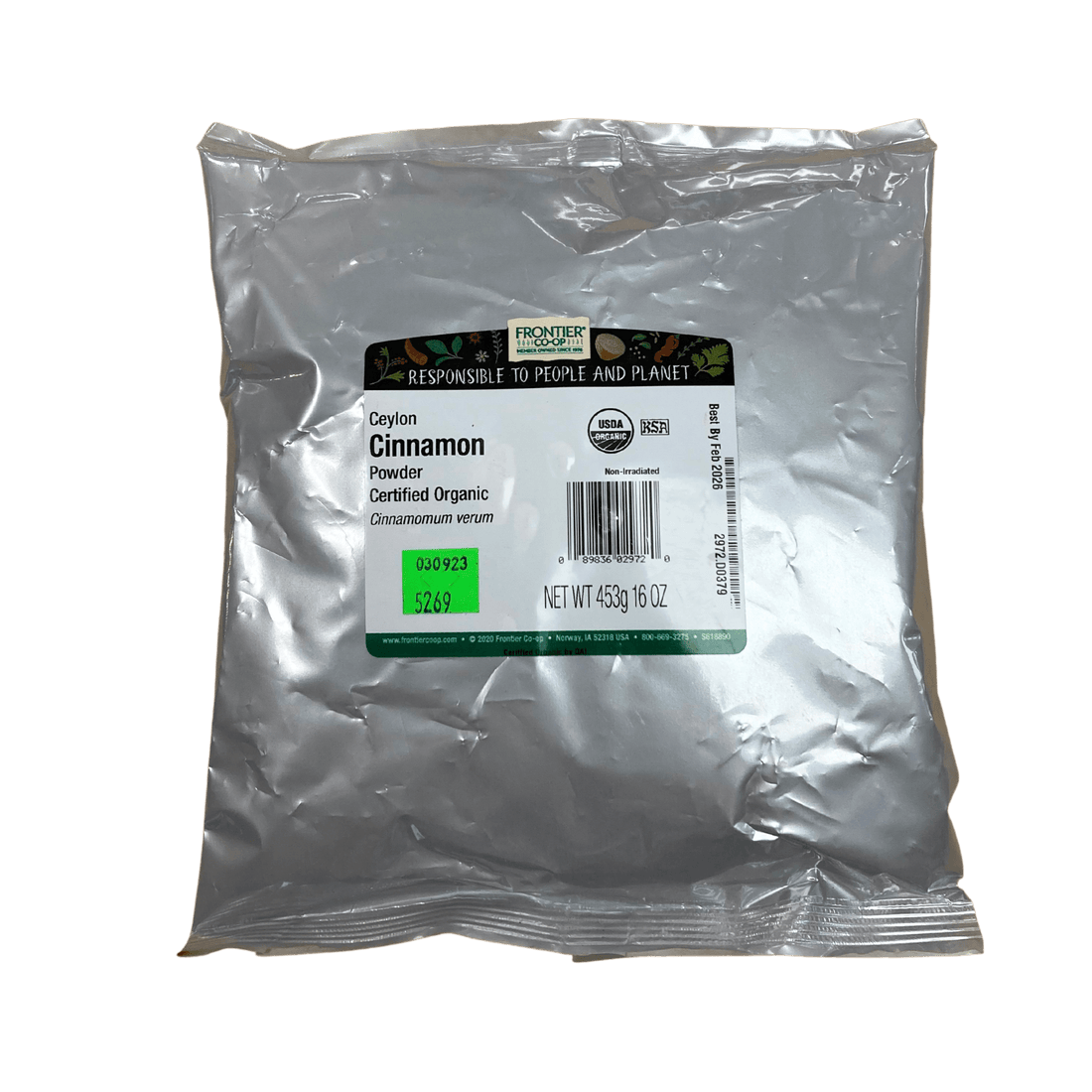 Cinnamon Powder, Ceylon, Organic by Country Life Natural Foods