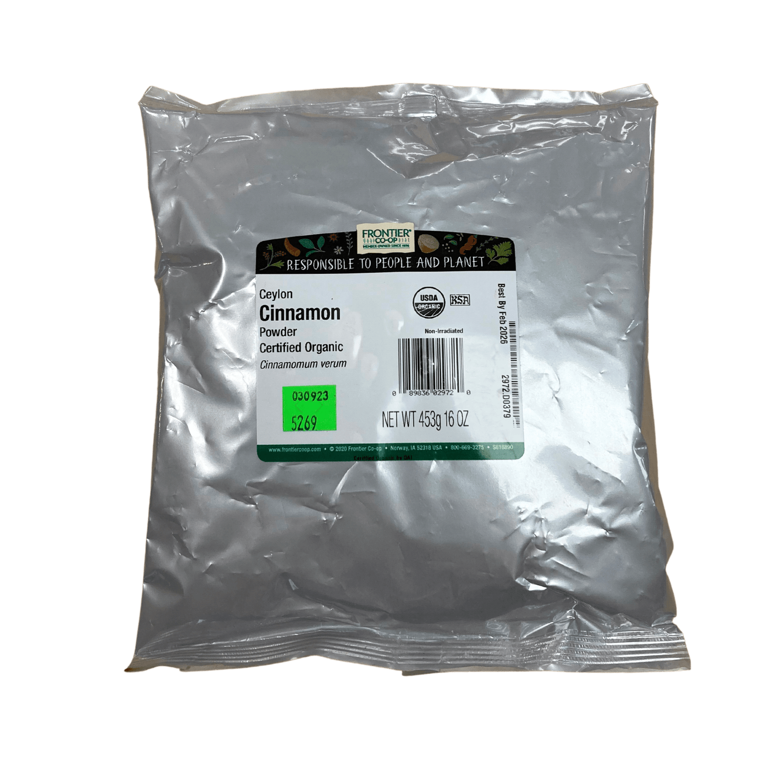 Cinnamon Powder, Ceylon, Organic by Country Life Natural Foods