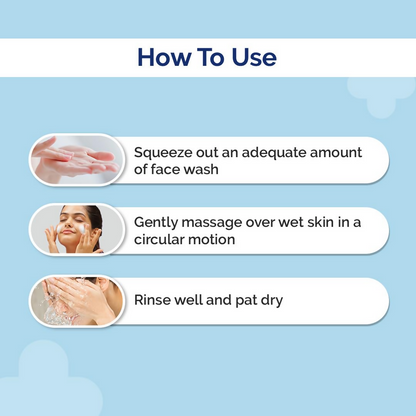 The Derma Co Nia-Ceramide Barrier Repair Face Wash - Limited Time Offer