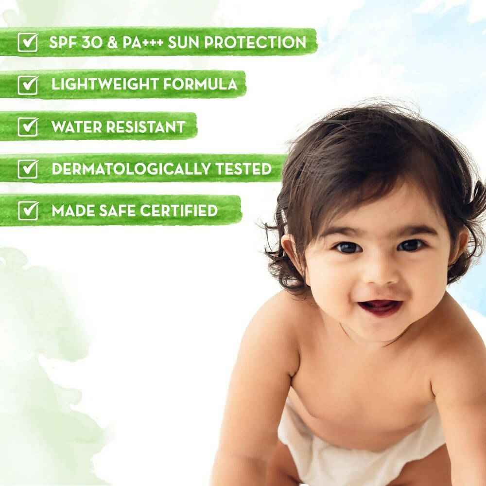 Mamaearth Milky Soft Mineral Based Sunscreen SPF 30 &amp; PA+++ With Oats, Milk and Calendula