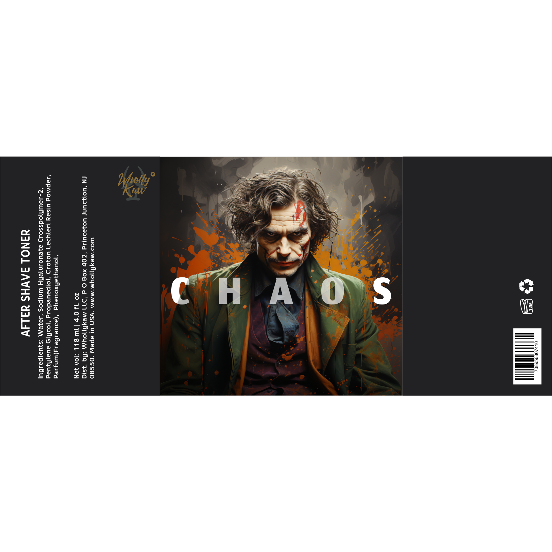 Wholly Kaw Chaos Shaving Collection by Pasteur Pharmacy