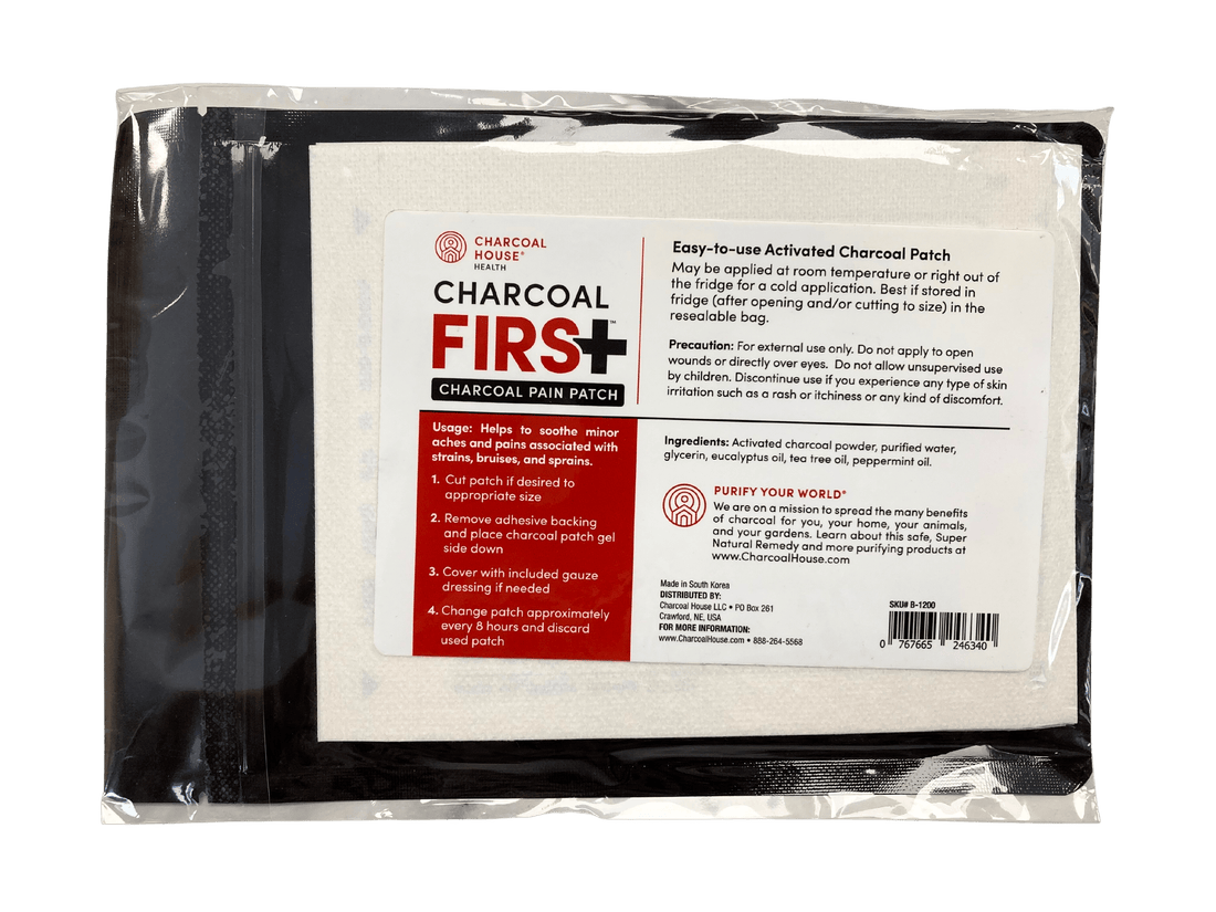 Pain Patches, Charcoal, Eucalyptus - DestGlow